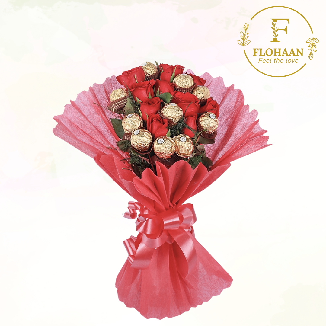 Ferrero Rocher with your roses!
