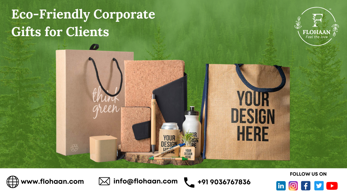 In today's environmentally conscious world, sustainable practices and eco-friendly solutions are gaining significant importance across industries. This paradigm shift has also influenced the corporate gifting culture, with more businesses opting for eco-friendly corporate gifts for their clients. Flohaan, a leading provider of sustainable and environmentally responsible products, offers a diverse range of eco-friendly corporate gifts that are both meaningful and planet-friendly. In this article, we will explore the significance of eco-friendly corporate gifts, the advantages they offer, and how Flohaan excels in providing these gifts to clients.