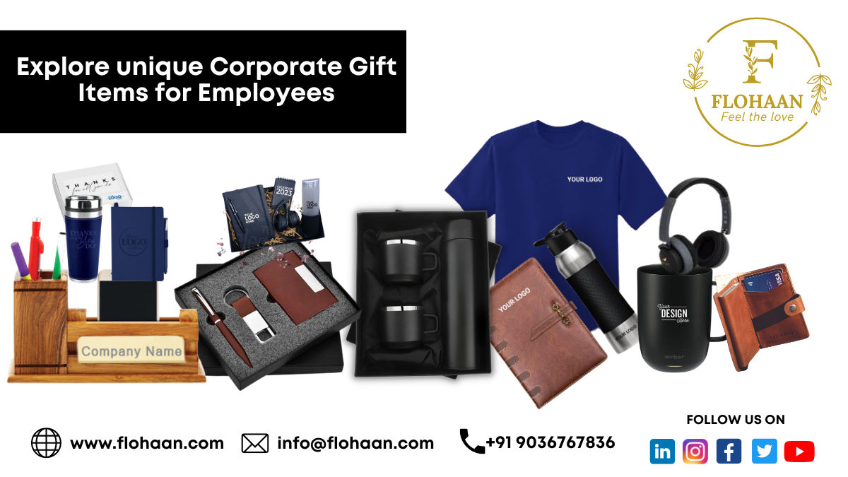 In the corporate world, it's important to show appreciation to your employees for their hard work and dedication. One effective way to do this is by giving them unique corporate gift items that leave a lasting impression. Flohaan, a renowned provider of corporate gifts, offers a wide range of exceptional products designed to make your employees feel valued and appreciated. In this blog post, we will explore some of the extraordinary gift items offered by Flohaan that are perfect for recognizing and rewarding your employees' efforts.