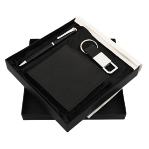 Flohaan 3 in 1 Pen, Wallet and Keychain Executive Gift Set - Corporate Gifting