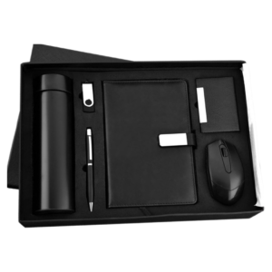 Flohaan Employee Joining Kit 6 in 1 Combo Water Bottle, Diary, Pendrive, Cardholder, Mouse and Pen