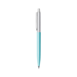 PEN SHEAFFER SENTINEL 321 - AQUA BARREL BRUSHED CHROME CAP AND NICKEL PLATE TRIM BP